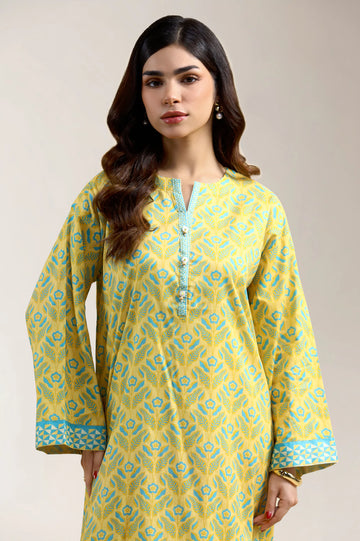 Turquoise Printed 2PC