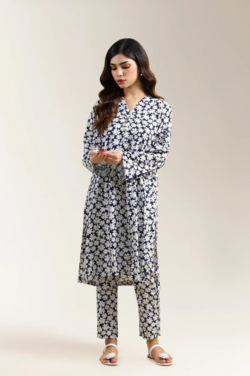 Multicolor Printed 2PC