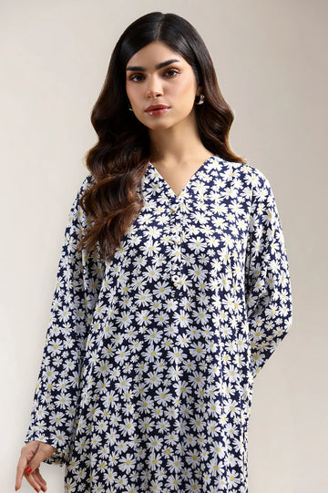 Multicolor Printed 2PC