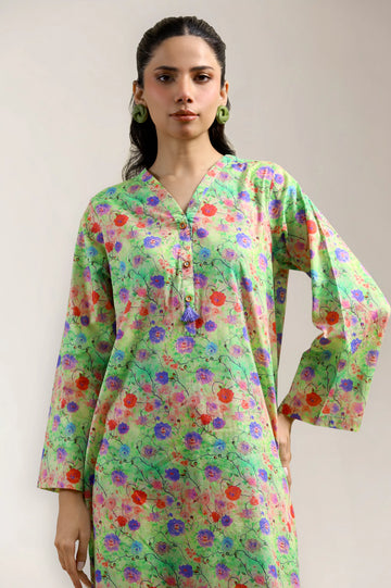 Multicolor Printed 2PC