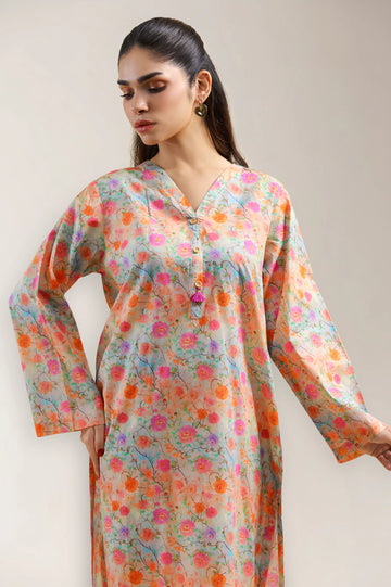 Multicolor Printed 2PC