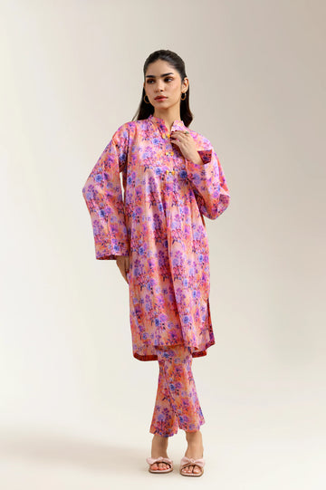 Pink Printed 2PC