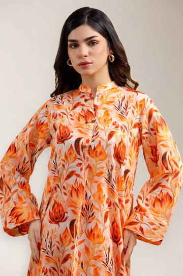 Light Orange Printed 2PC