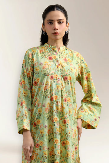 Lime Printed 2PC