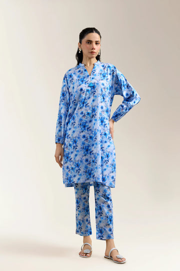 Blue Printed 2PC