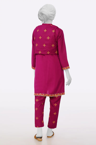 Embroidered 3PC From Sohaye By Diners