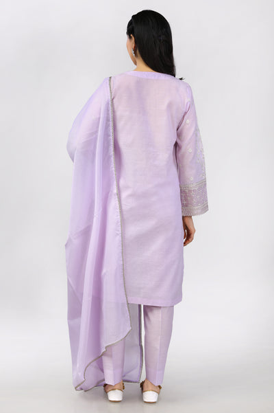 3PC Dyed Embroidered Suit From Diners