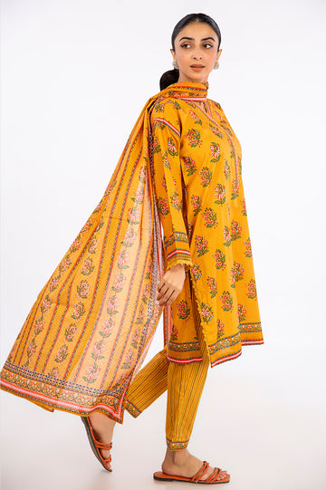 Cambric Printed Suit 3PC Suit From Diners