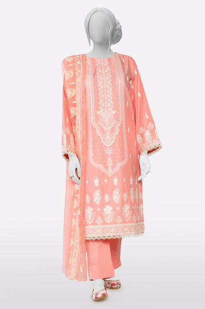 Coral Embroidered 3PC From Sohaye By Diners