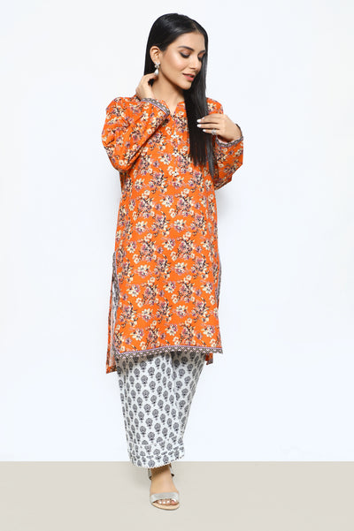 Khaddar Printed Kurti From Sohaye By Diners