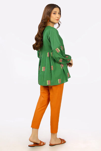 Khaddar Embroidered Top From Sohaye By Diners