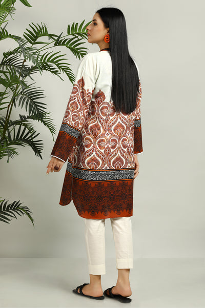 Khaddar Cream Kurti From Sohaye By Diners