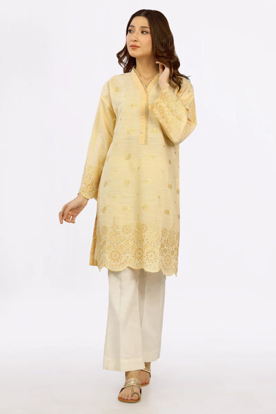 Khaddar Embroidered Kurti From Sohaye By Diners