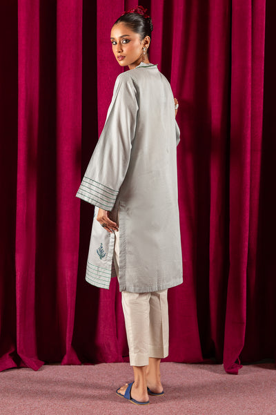Dobby Embroidered Kurti From Diners