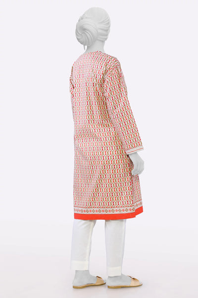 Cream Printed Kurti From Sohaye By Diners