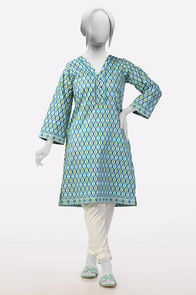 Blue Printed Kurti From Sohaye By Diners