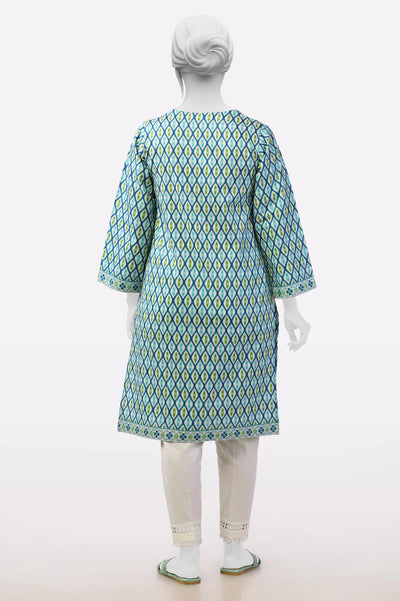 Blue Printed Kurti From Sohaye By Diners