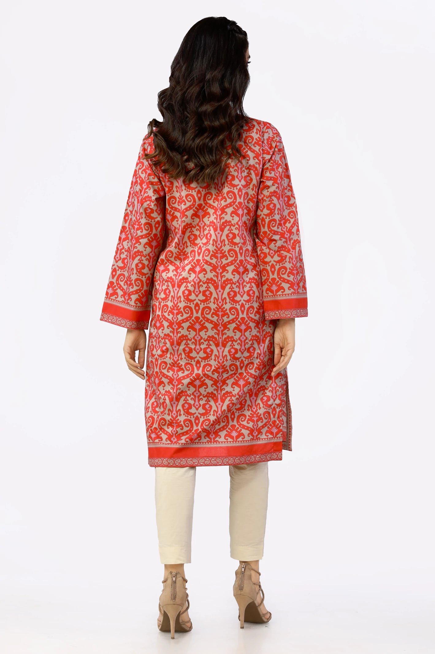 Cambric Printed Kurti From Diners