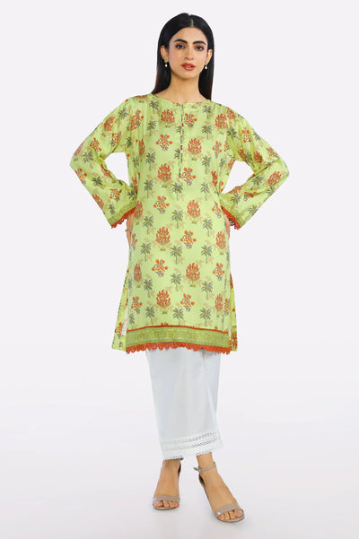 Lemon Ready To Wear Printed Kurti