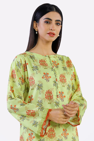 Lemon Printed Kurti From Sohaye By Diners