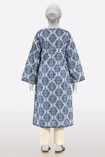 Blue Printed Kurti From Sohaye By Diners