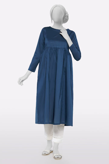 Blue Stylised Kurti From Sohaye By Diners