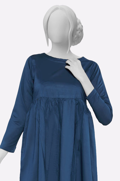 Blue Stylised Kurti From Sohaye By Diners