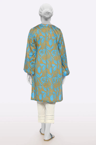 Blue Printed Kurti From Sohaye By Diners