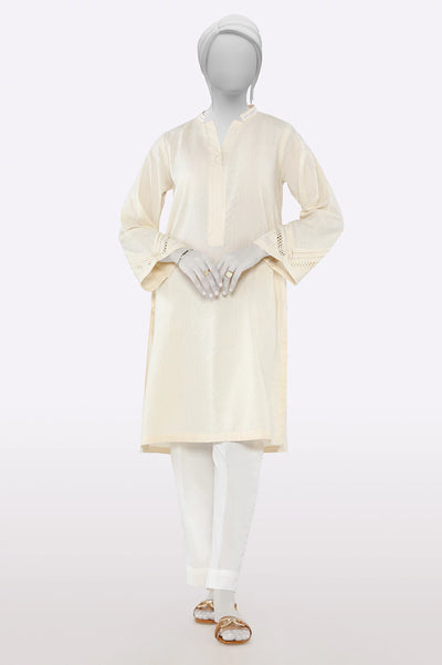 Beige Stylised Kurti From Sohaye By Diners