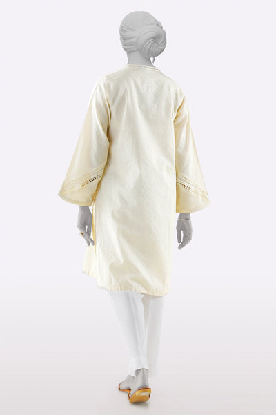 Beige Stylised Kurti From Sohaye By Diners