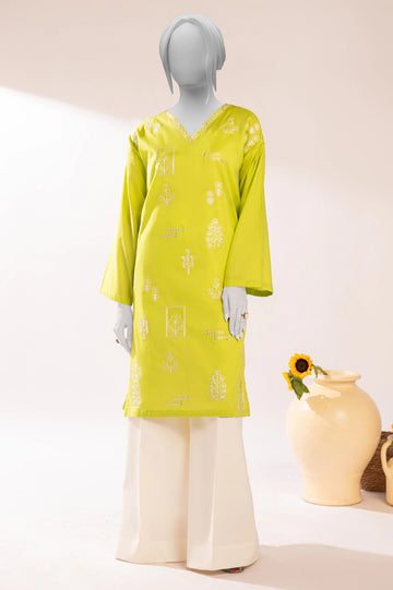 Light Green Embroidered Kurti From Sohaye By Diners
