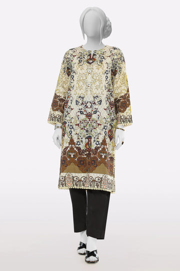 Beige Stylised Kurti From Sohaye By Diners