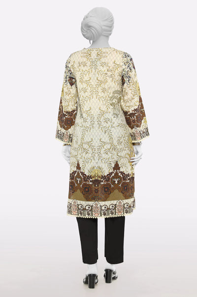 Beige Stylised Kurti From Sohaye By Diners