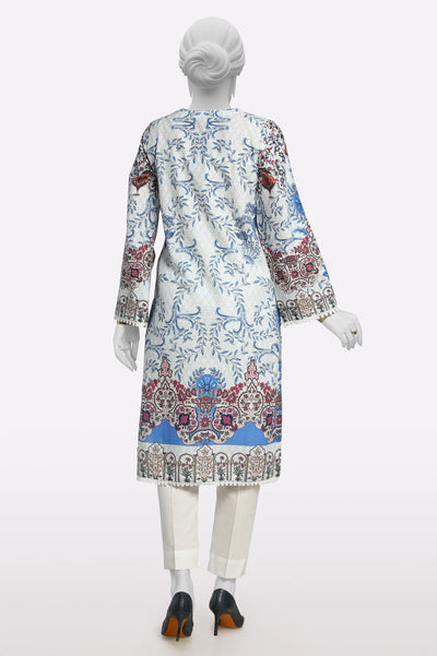 Off White Printed Kurti From Sohaye By Diners
