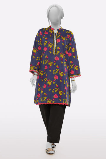 Purple Printed Kurti From Sohaye By Diners