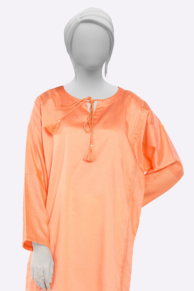 Peach Fusion Kurti From Sohaye By Diners