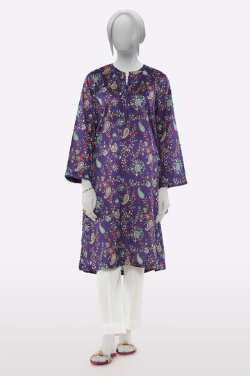 Purple Printed Kurti From Sohaye By Diners