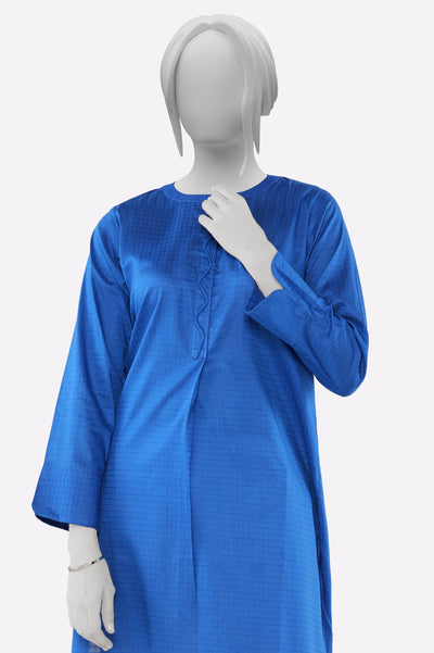 Blue Stylised Kurti From Sohaye By Diners