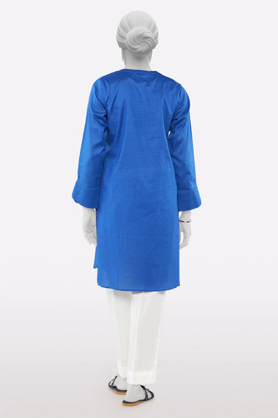 Blue Stylised Kurti From Sohaye By Diners