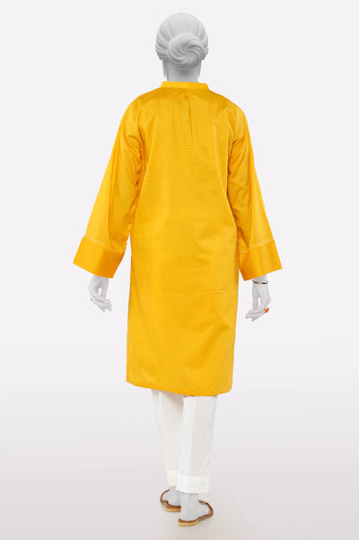 Yellow Stylised Kurti From Sohaye By Diners
