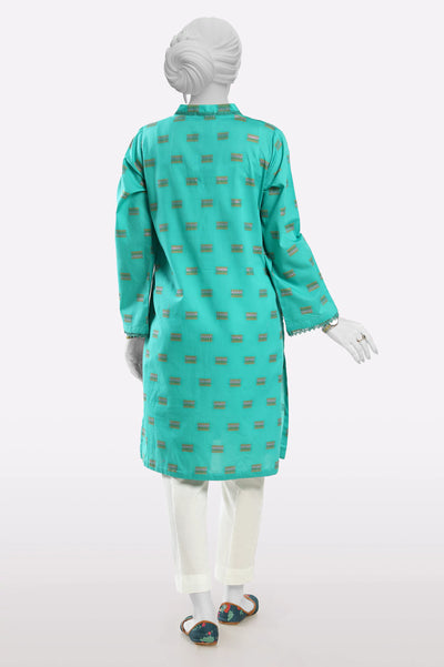 Green Stylised Kurti From Sohaye By Diners