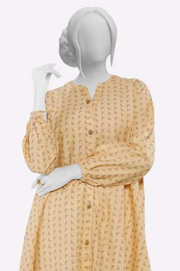 Beige Stylised Kurti From Sohaye By Diners