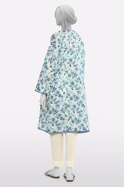 Sky Blue Printed Kurti From Sohaye By Diners