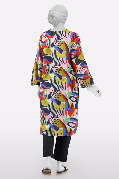 Multicolor Printed Kurti From Sohaye By Diners