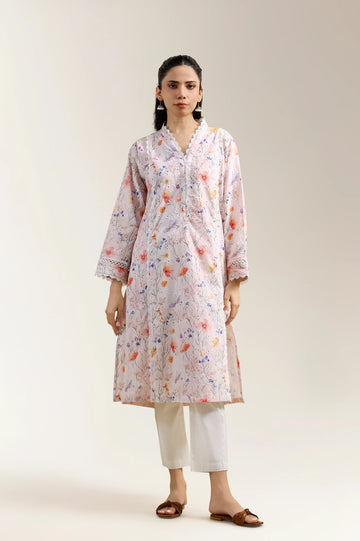 Multicolor Embroidered Kurti