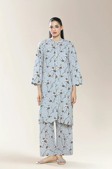 Printed Grey 2PC