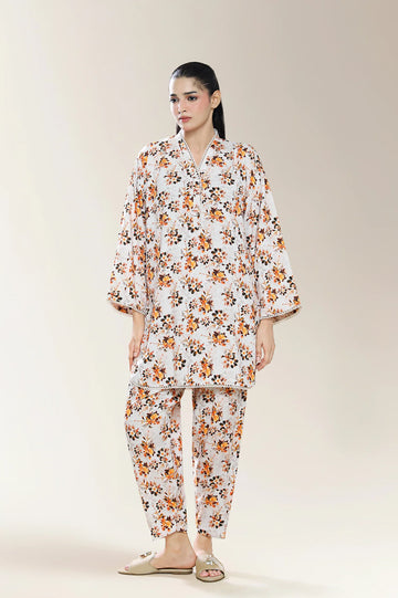 Printed Grey 2PC
