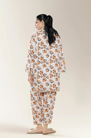Printed Grey 2PC