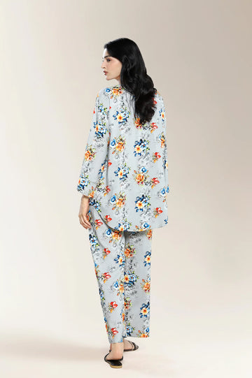 Printed Grey 2PC
