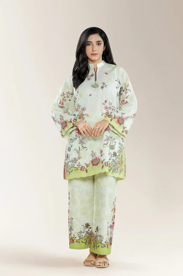 Printed Cotton Mustard 2PC